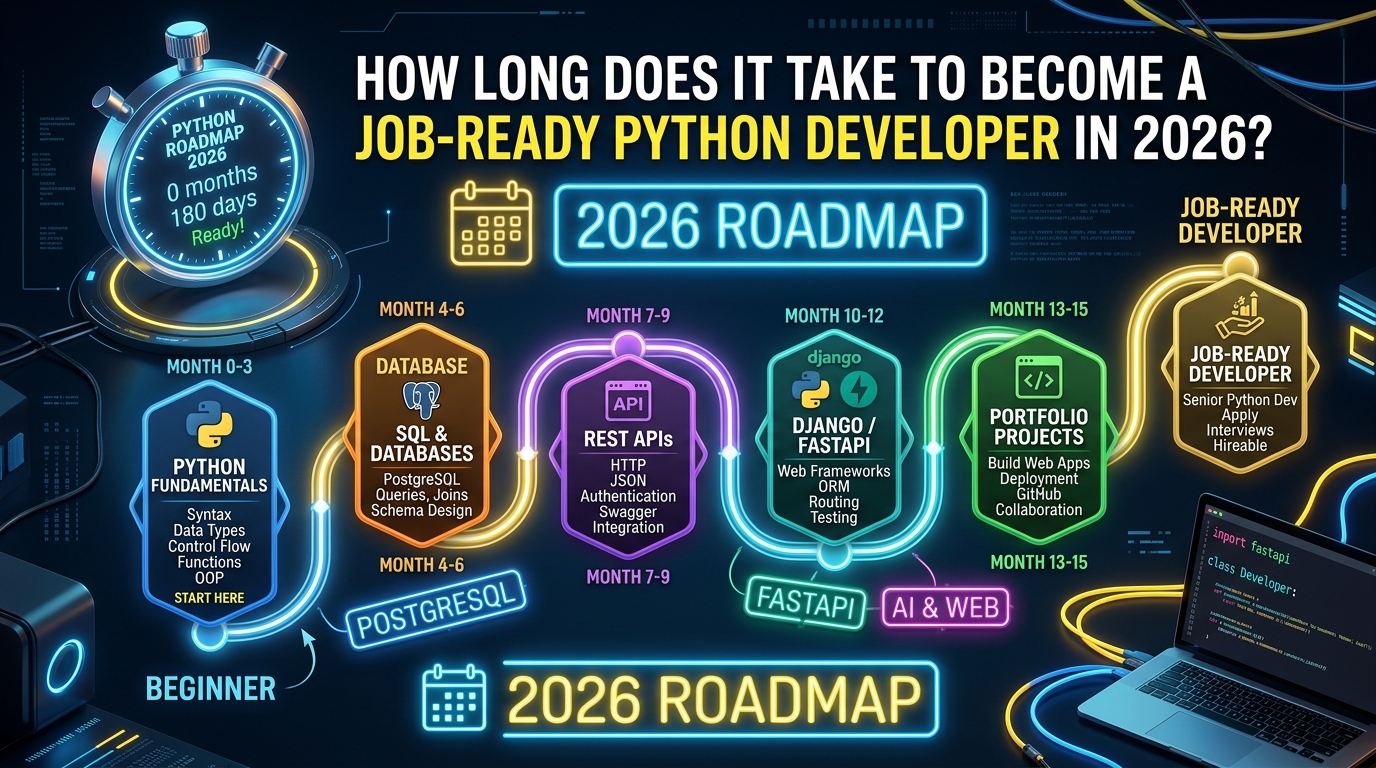 How Long Does It Take to Become a Job-Ready Python Developer?