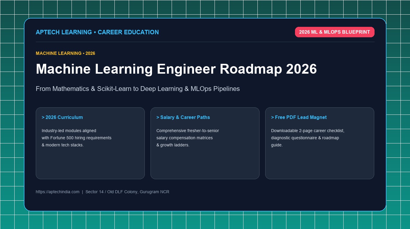 Machine Learning Engineer Roadmap 2026: From Math & Scikit-Learn to Deep Learning & MLOps