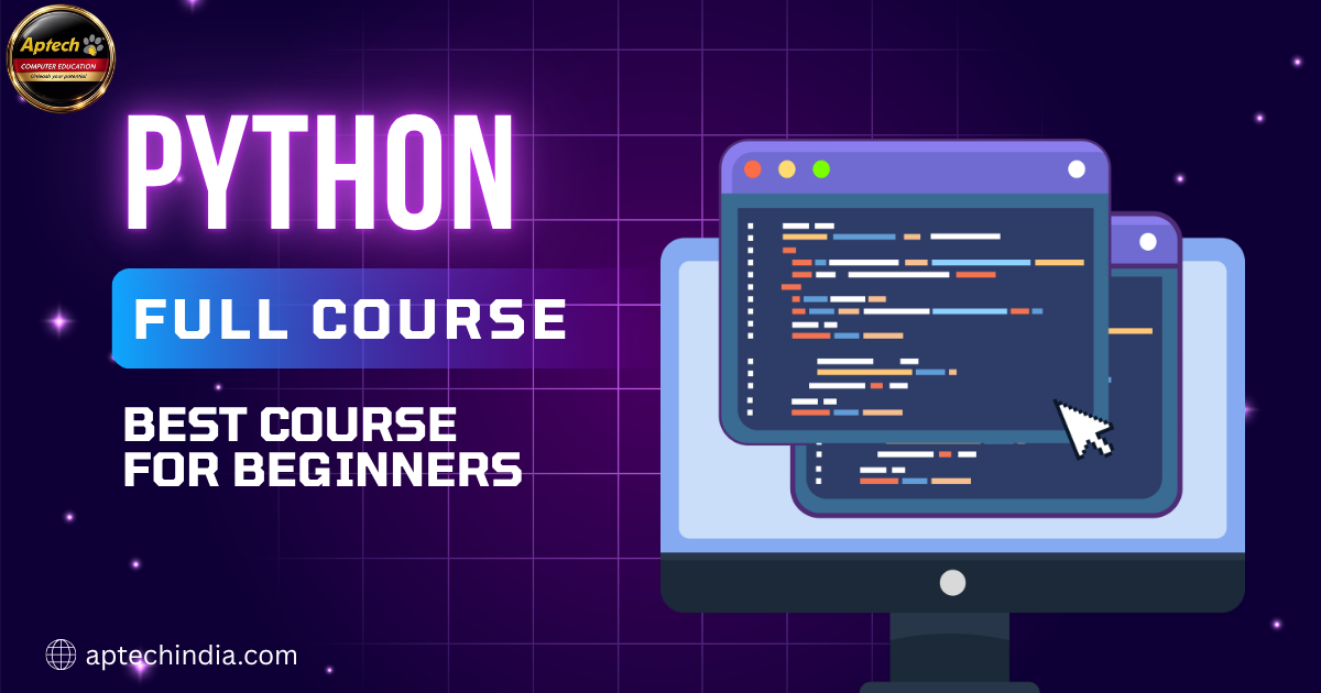 Python language courses in Gurgaon by Aptech Learning with practical coding training and placement support.